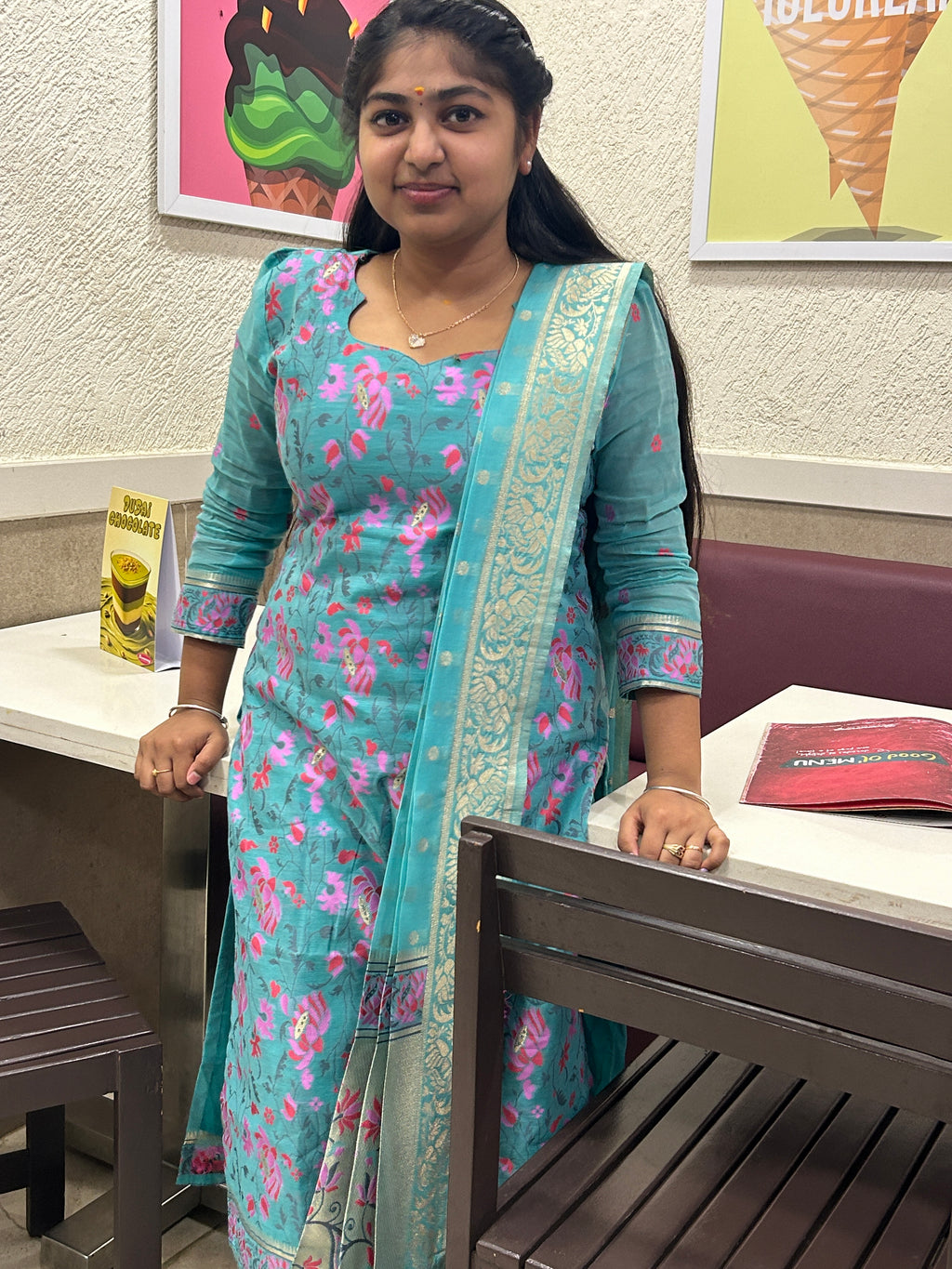 Ramar Green Salwar Set