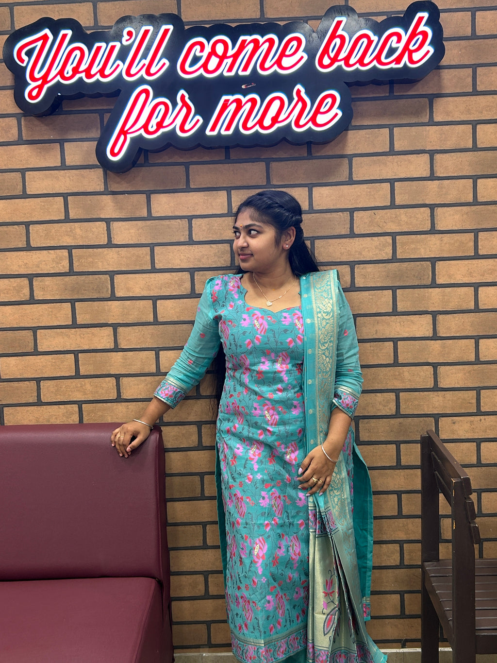 Ramar Green Salwar Set